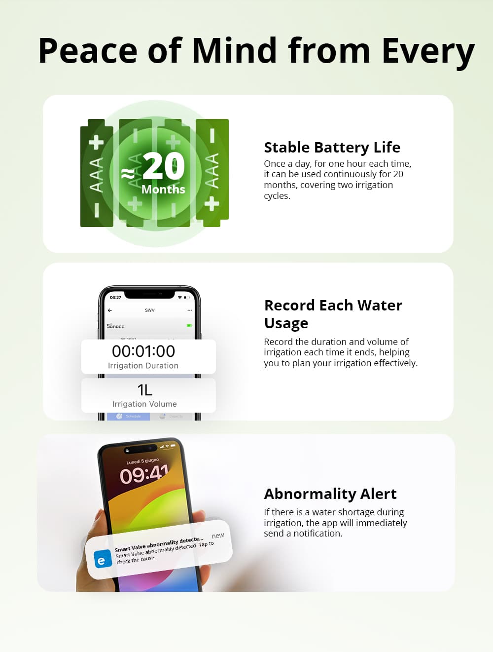 SONOFF Zigbee Smart Water Valve