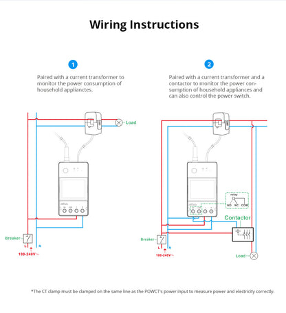 SONOFF POW Ring Smart Power Meter | POWCT