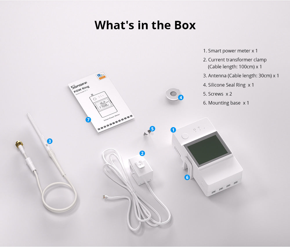 SONOFF POW Ring Smart Power Meter | POWCT