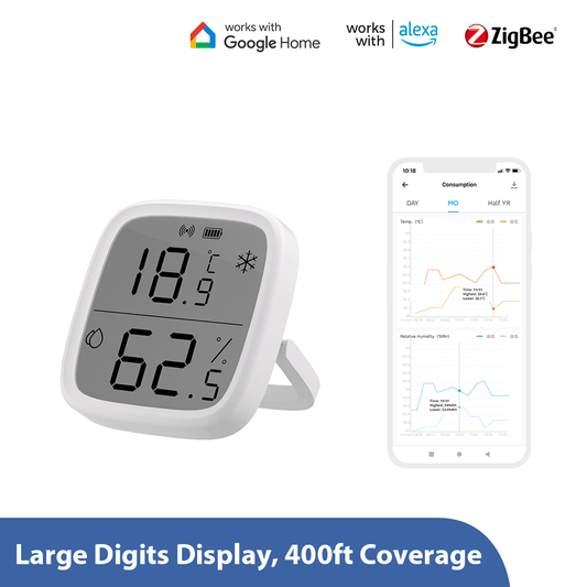 SONOFF SNZB-02D Zigbee LCD Smart Temperature Humidity Sensor