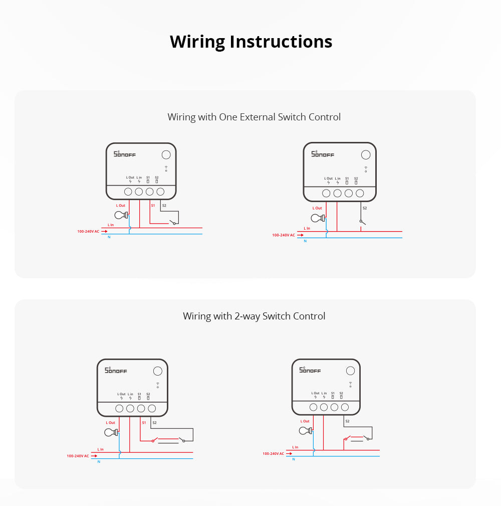 SONOFF ZBMINI Extreme Zigbee Smart Switch ZBMINIL2 (No Neutral Required)